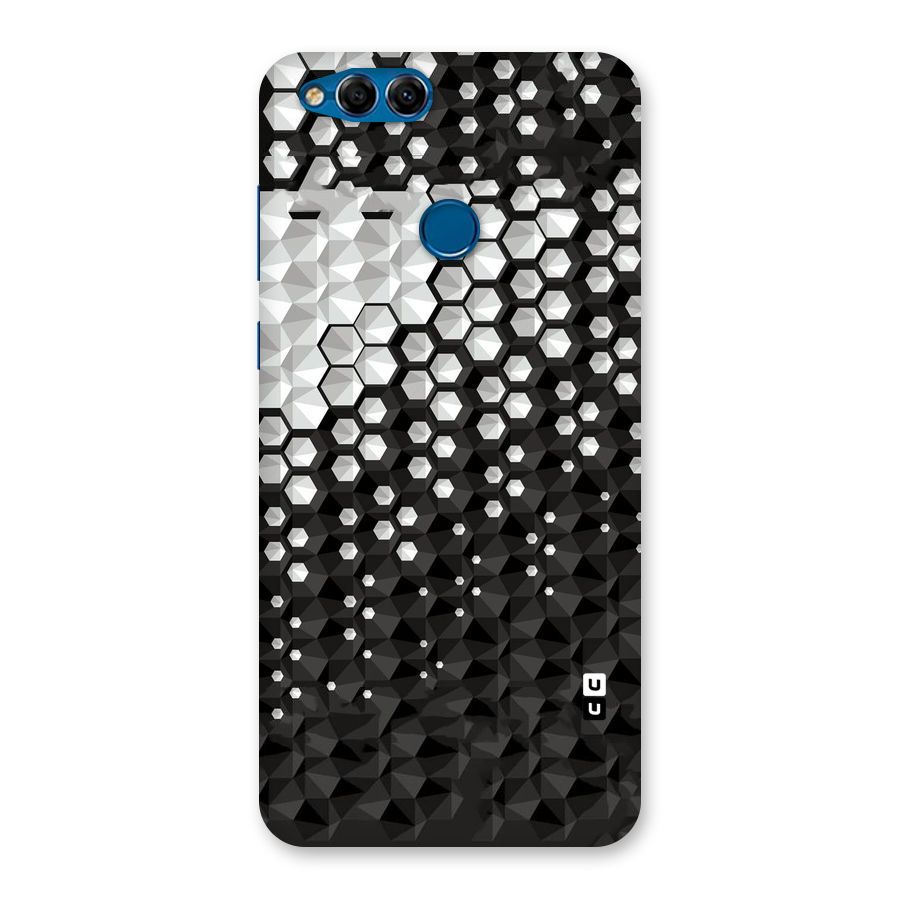 Elite Hexagonal Back Case for Honor 7X