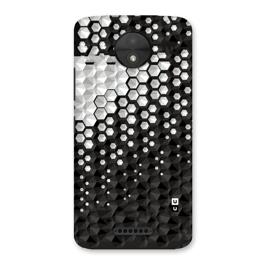 Elite Hexagonal Back Case for Moto C