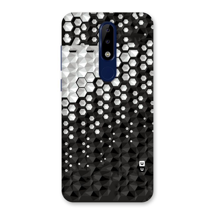 Elite Hexagonal Back Case for Nokia 5.1 Plus