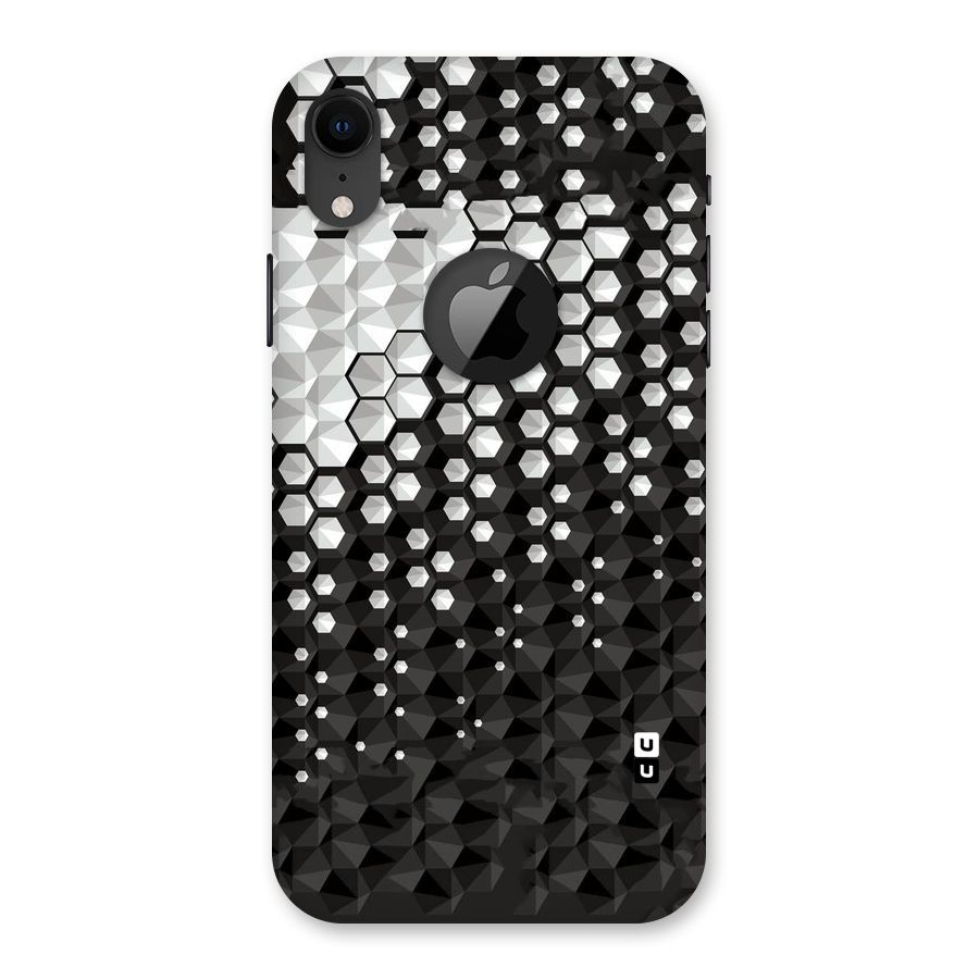 Elite Hexagonal Back Case for iPhone XR Logo Cut
