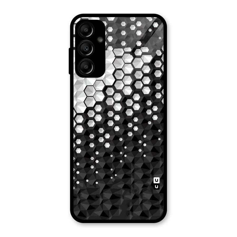 Elite Hexagonal Glass Back Case for Galaxy A14 5G