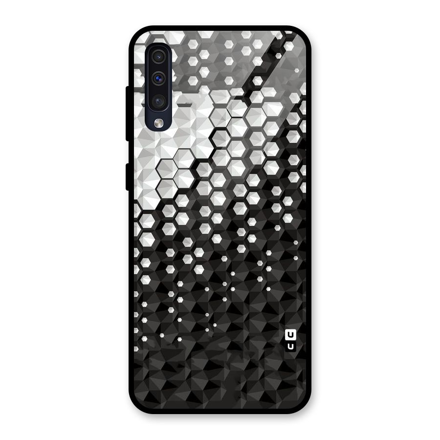 Elite Hexagonal Glass Back Case for Galaxy A50s