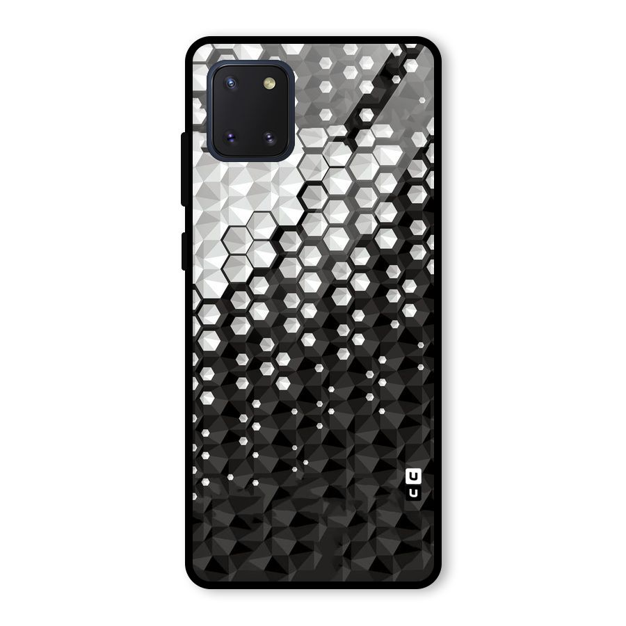 Elite Hexagonal Glass Back Case for Galaxy Note 10 Lite