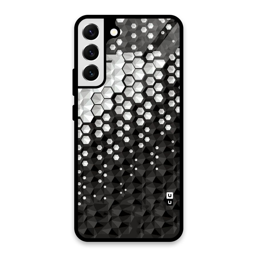 Elite Hexagonal Glass Back Case for Galaxy S22 Plus 5G