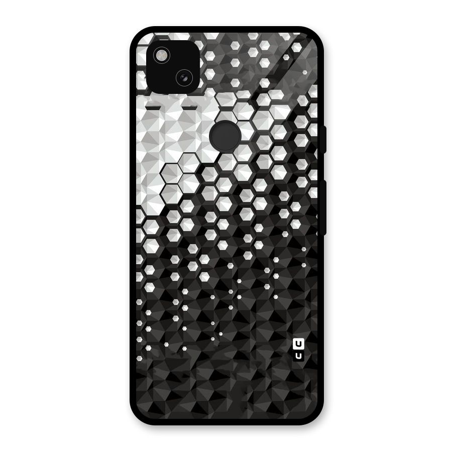 Elite Hexagonal Glass Back Case for Google Pixel 4a