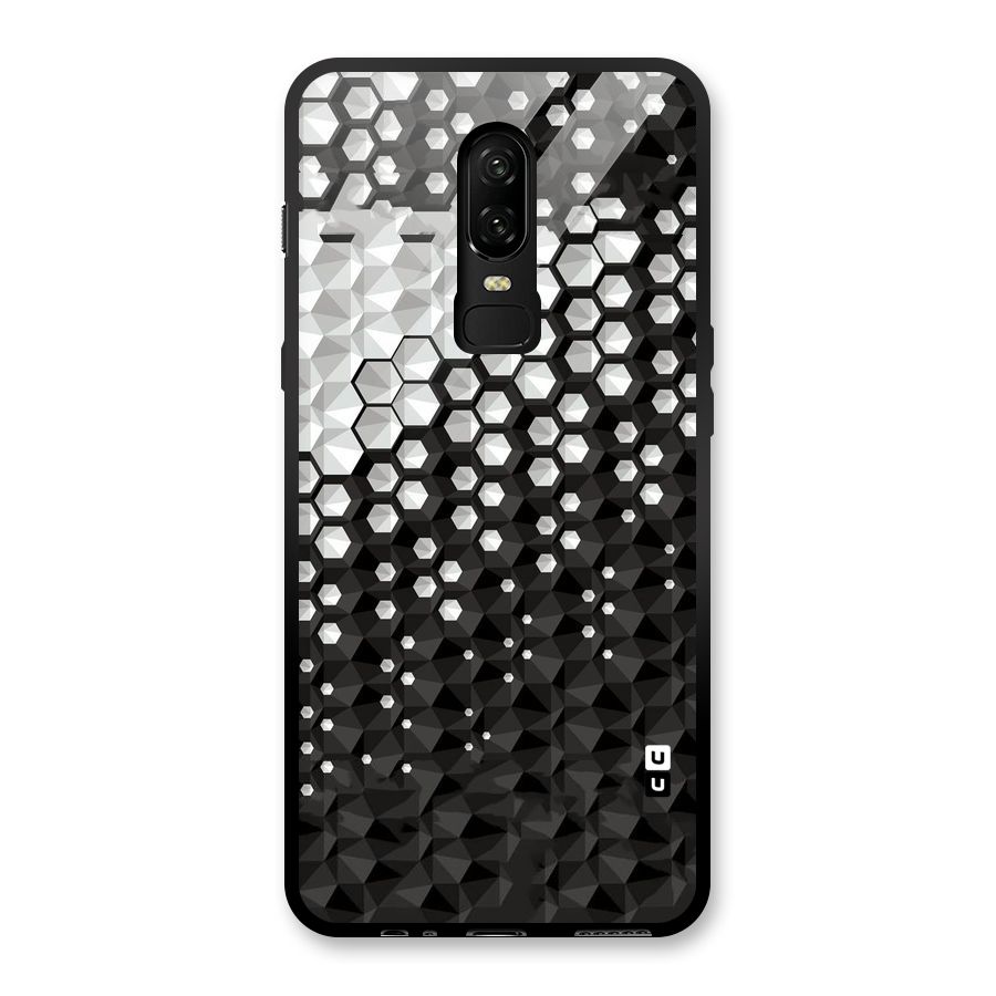 Elite Hexagonal Glass Back Case for OnePlus 6