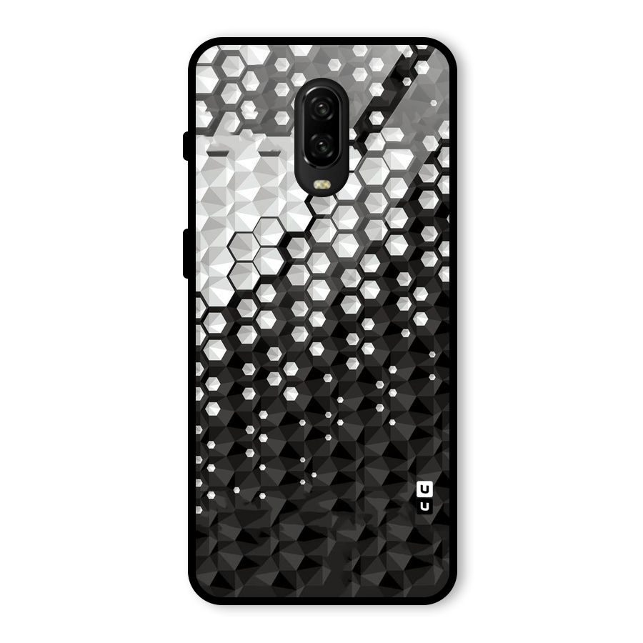 Elite Hexagonal Glass Back Case for OnePlus 6T