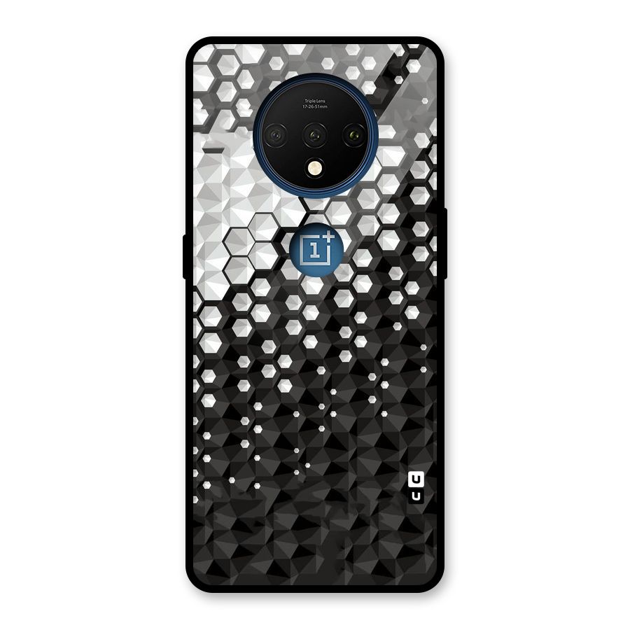 Elite Hexagonal Glass Back Case for OnePlus 7T