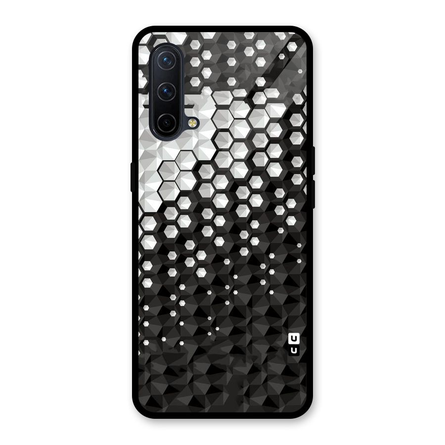 Elite Hexagonal Glass Back Case for OnePlus Nord CE 5G