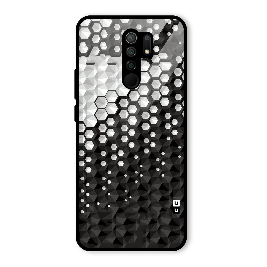 Elite Hexagonal Glass Back Case for Poco M2