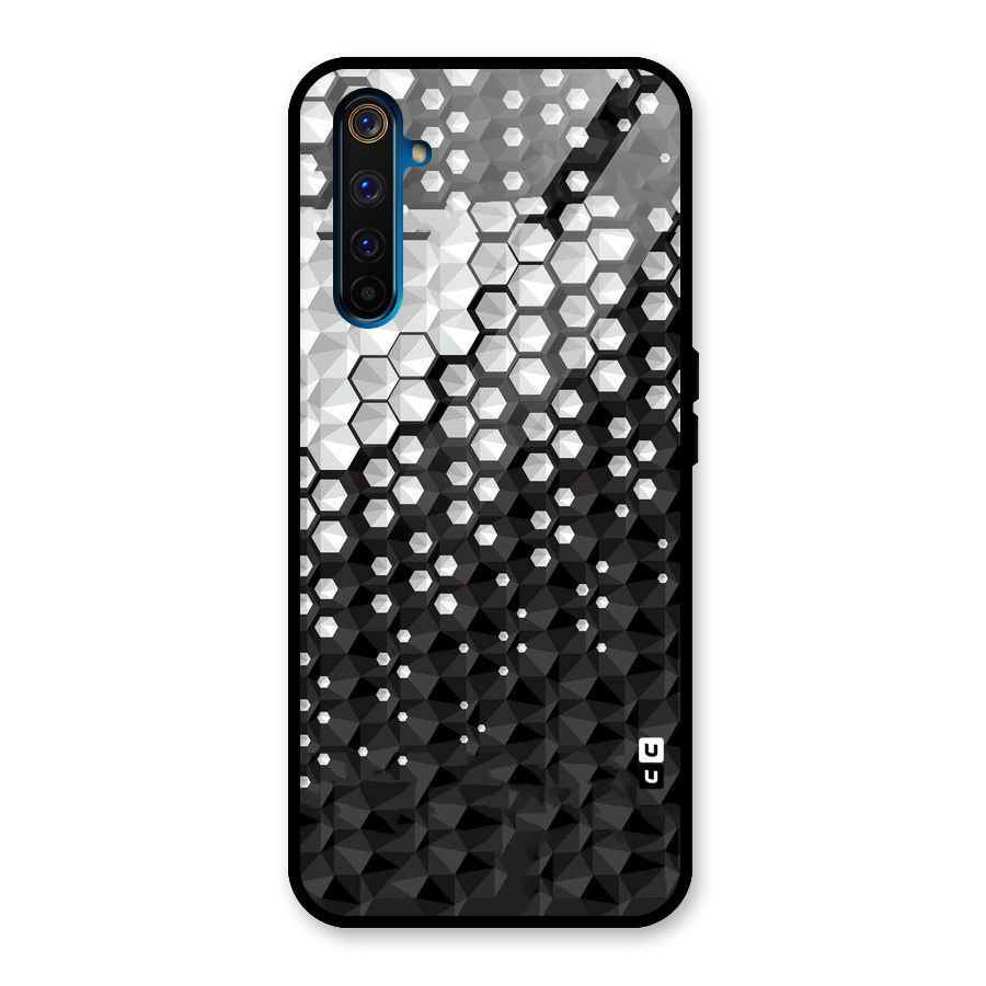 Elite Hexagonal Glass Back Case for Realme 6 Pro