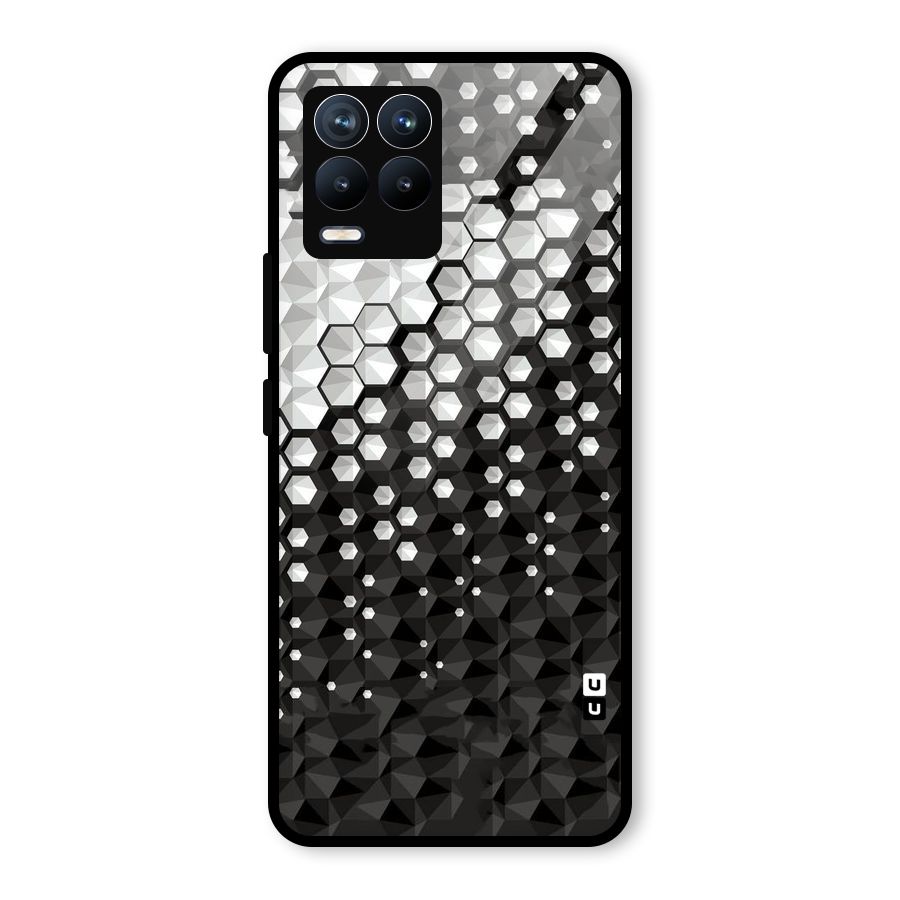 Elite Hexagonal Glass Back Case for Realme 8
