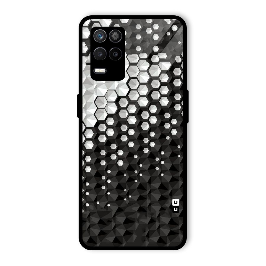 Elite Hexagonal Glass Back Case for Realme 8 5G
