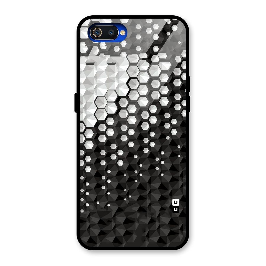 Elite Hexagonal Glass Back Case for Realme C2