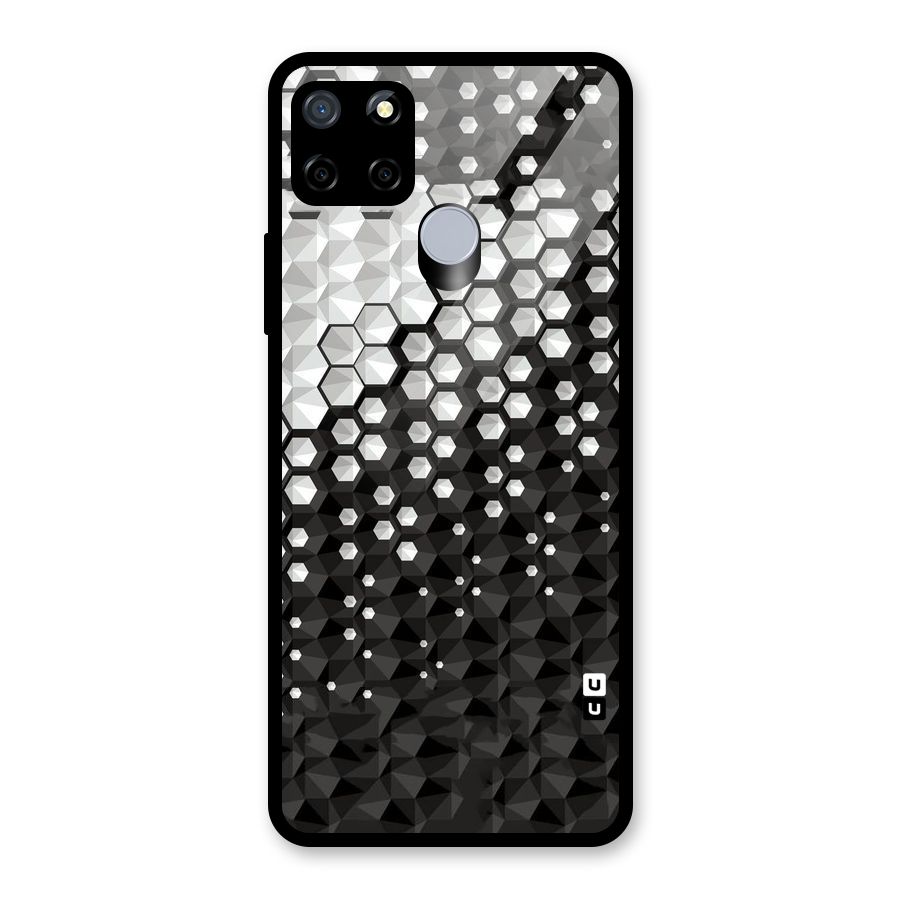 Elite Hexagonal Glass Back Case for Realme Narzo 20