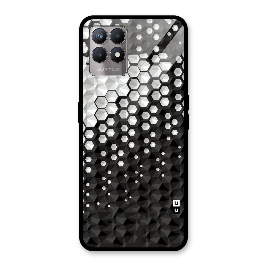 Elite Hexagonal Glass Back Case for Realme Narzo 50