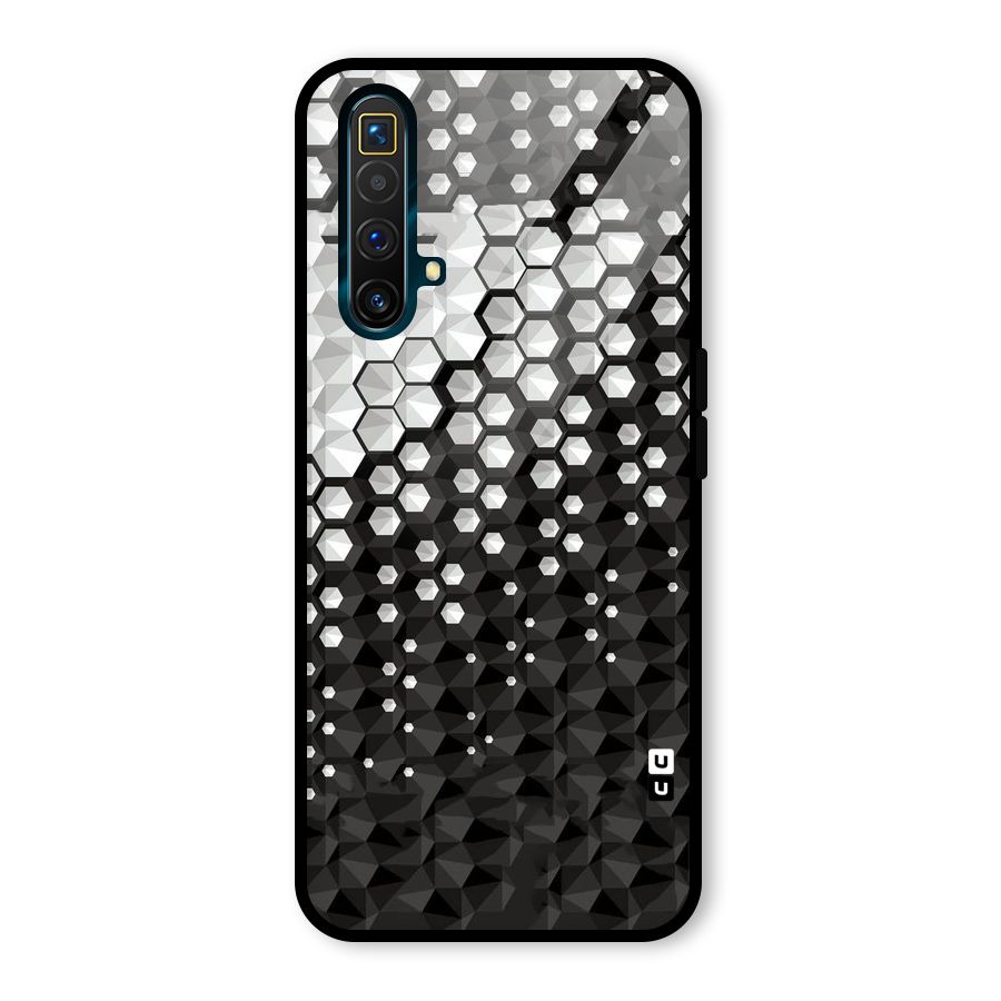 Elite Hexagonal Glass Back Case for Realme X3