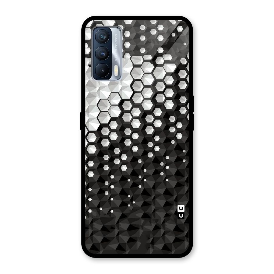 Elite Hexagonal Glass Back Case for Realme X7