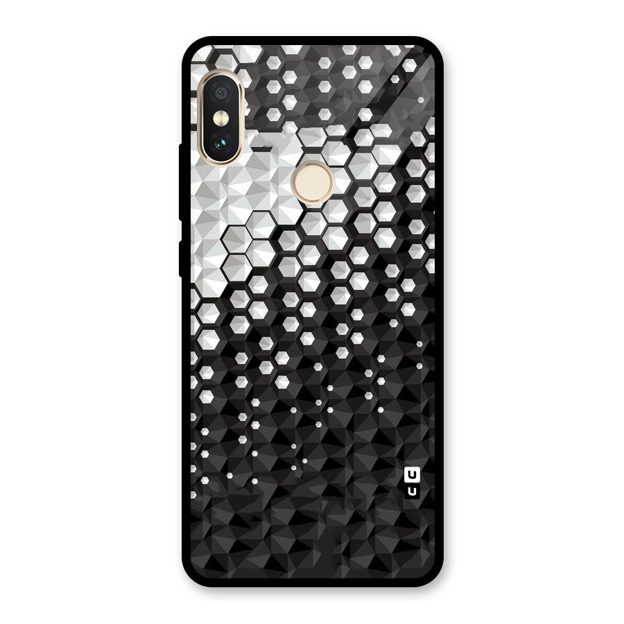 Elite Hexagonal Glass Back Case for Redmi Note 5 Pro
