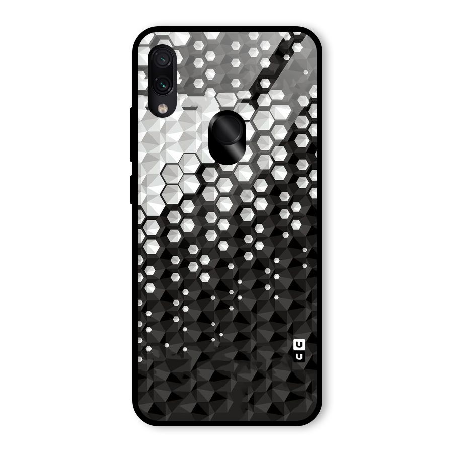Elite Hexagonal Glass Back Case for Redmi Note 7 Pro