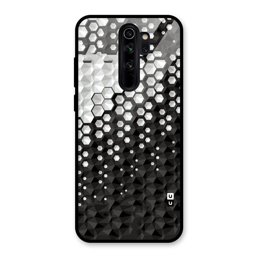 Elite Hexagonal Glass Back Case for Redmi Note 8 Pro