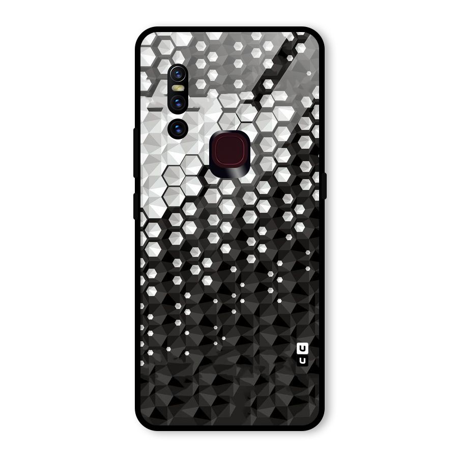Elite Hexagonal Glass Back Case for Vivo V15