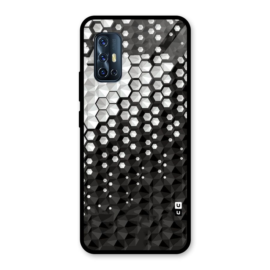 Elite Hexagonal Glass Back Case for Vivo V17