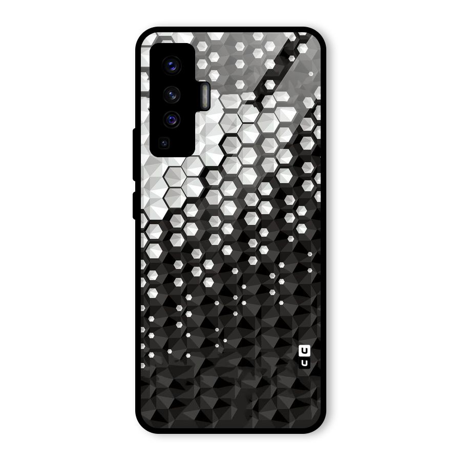 Elite Hexagonal Glass Back Case for Vivo X50