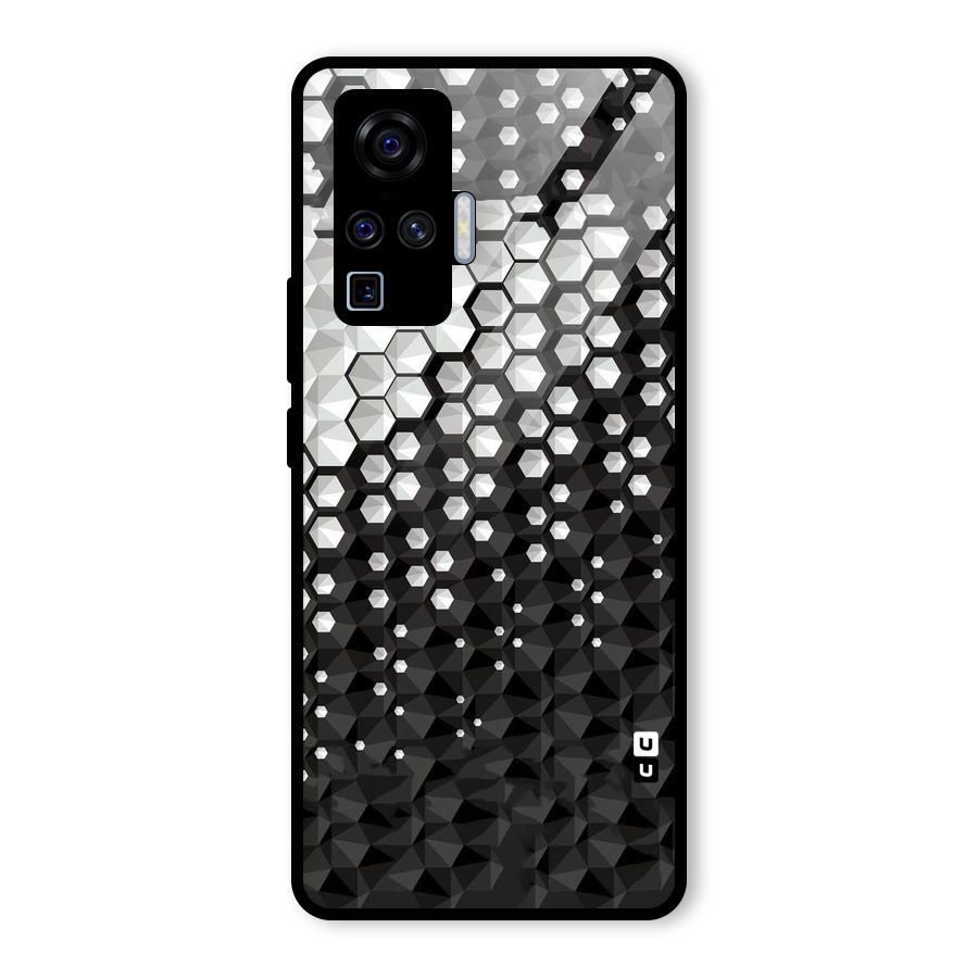 Elite Hexagonal Glass Back Case for Vivo X50 Pro