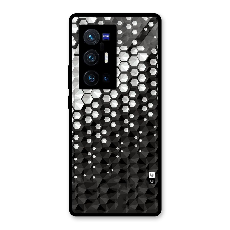 Elite Hexagonal Glass Back Case for Vivo X70 Pro Plus