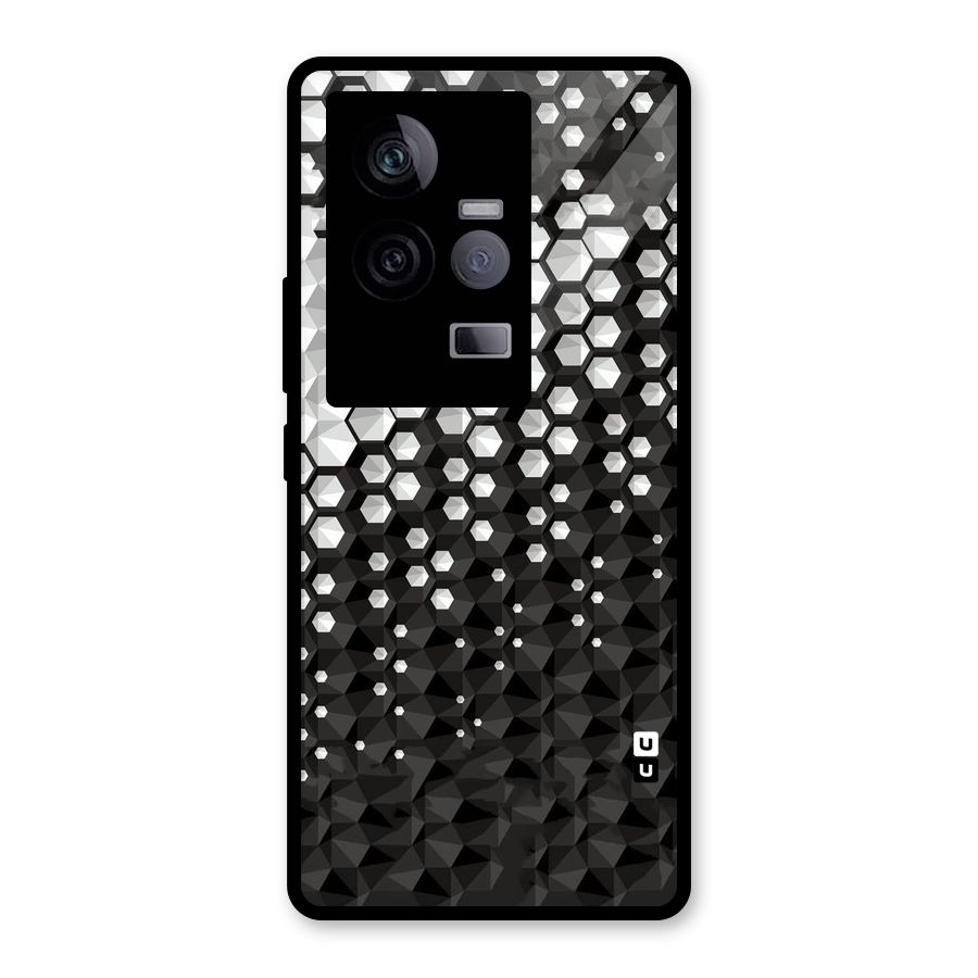 Elite Hexagonal Glass Back Case for Vivo iQOO 11 5G