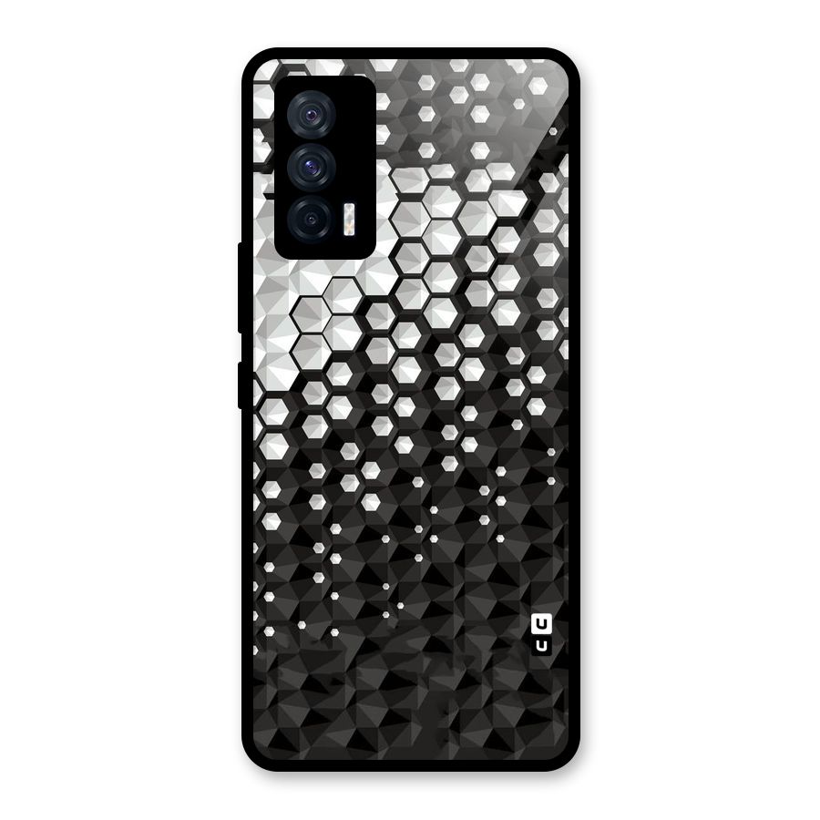 Elite Hexagonal Glass Back Case for Vivo iQOO 7 5G