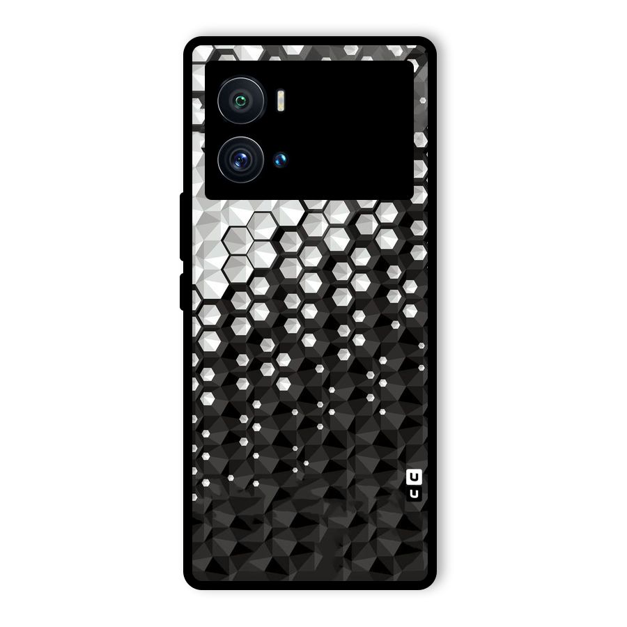 Elite Hexagonal Glass Back Case for Vivo iQOO 9 Pro