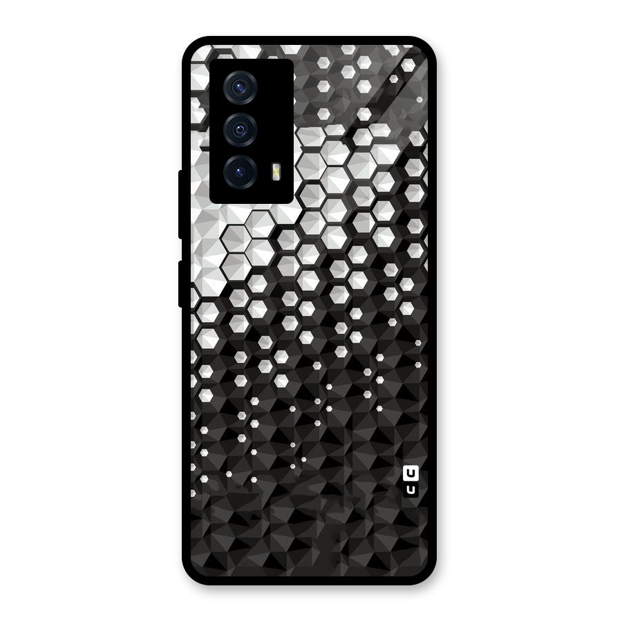 Elite Hexagonal Glass Back Case for Vivo iQOO Z5