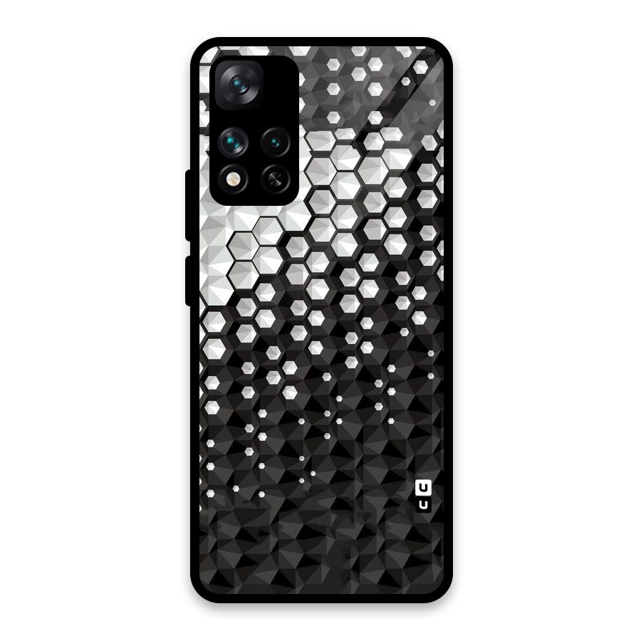 Elite Hexagonal Glass Back Case for Xiaomi 11i HyperCharge 5G