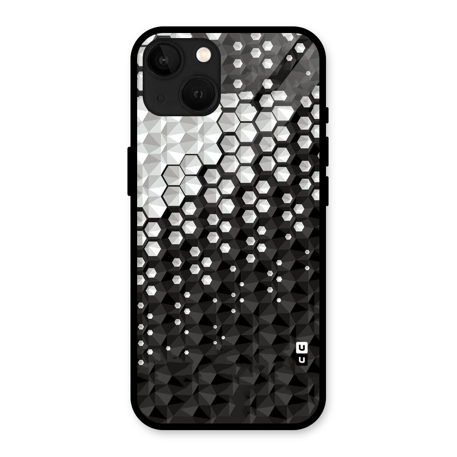 Elite Hexagonal Glass Back Case for iPhone 13