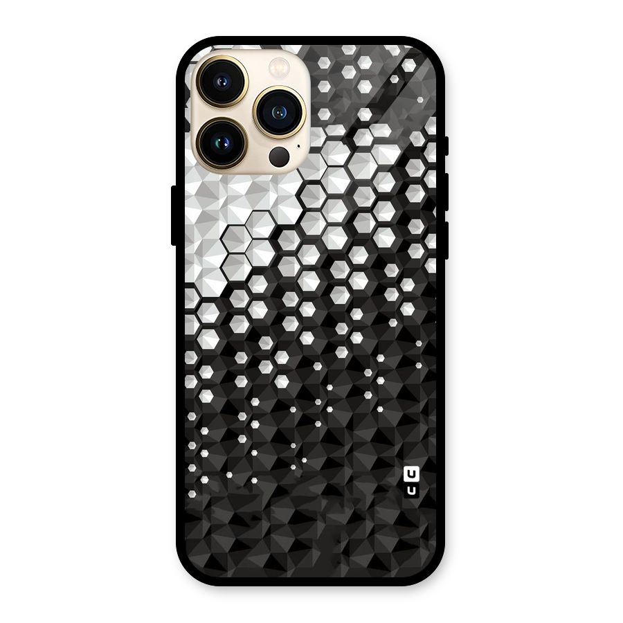 Elite Hexagonal Glass Back Case for iPhone 13 Pro Max
