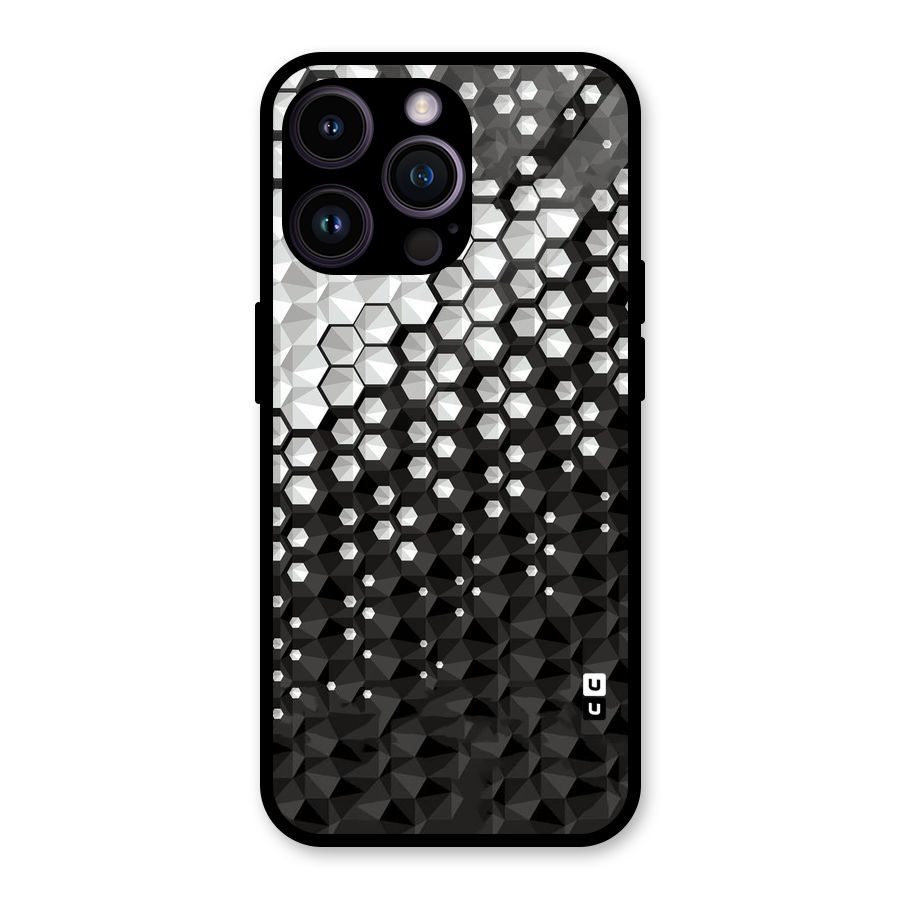 Elite Hexagonal Glass Back Case for iPhone 14 Pro Max