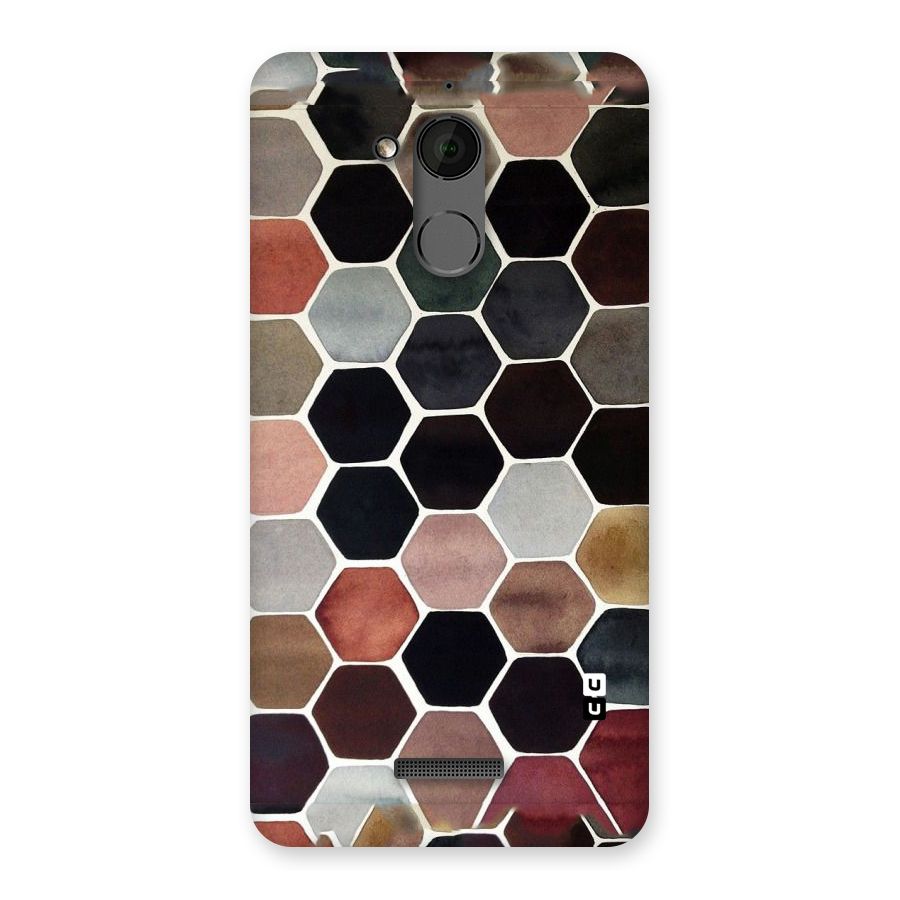 Elite Pastel Hexagons Back Case for Coolpad Note 5