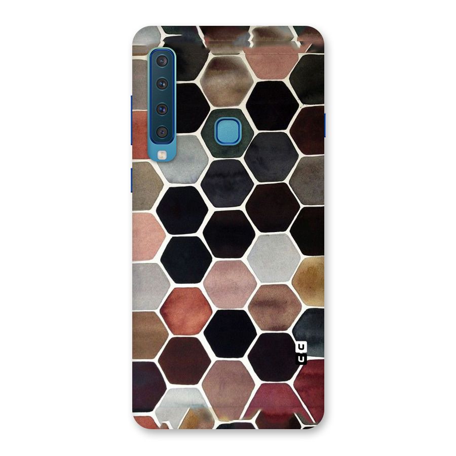 Elite Pastel Hexagons Back Case for Galaxy A9 (2018)