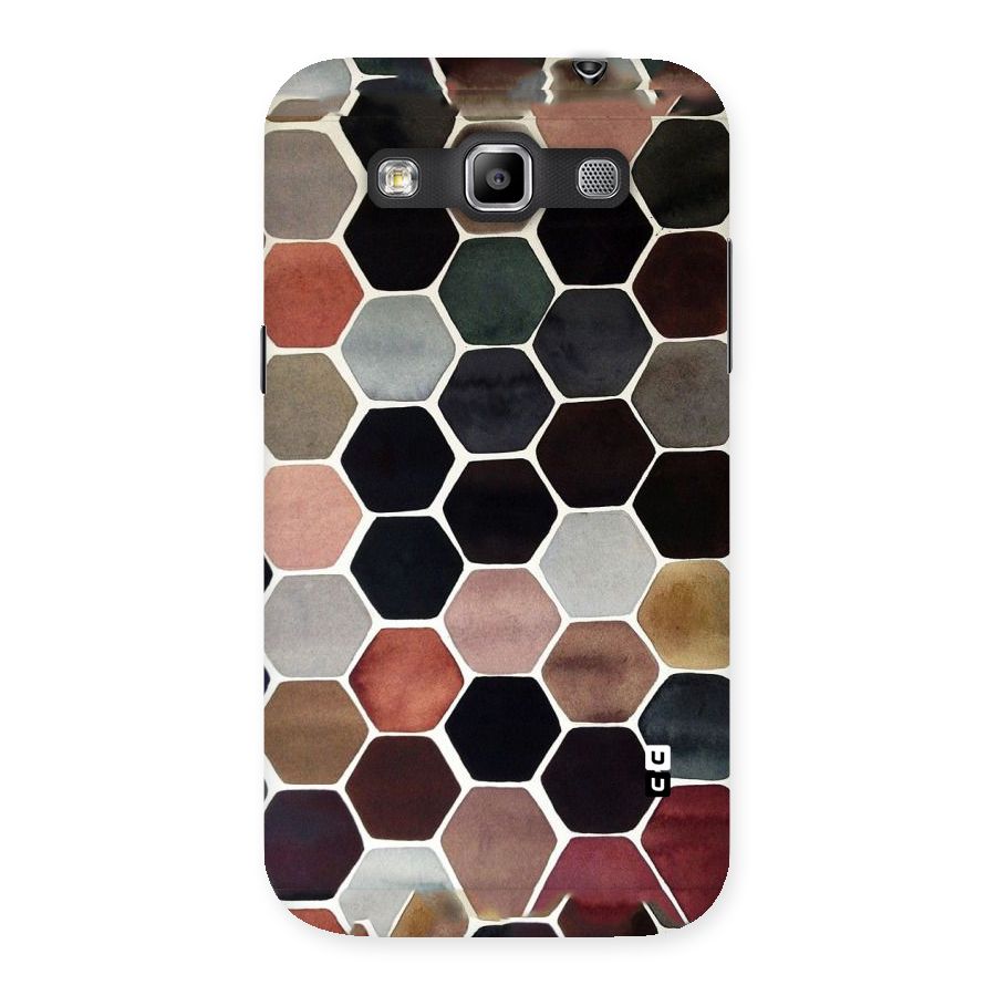 Elite Pastel Hexagons Back Case for Galaxy Grand Quattro
