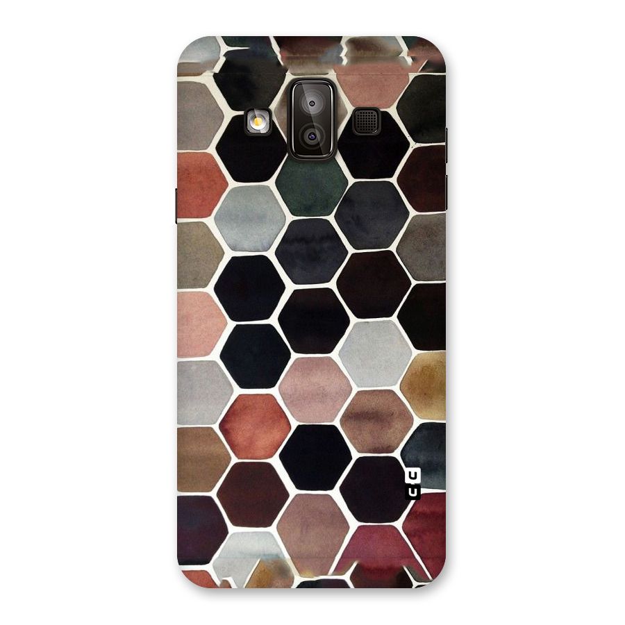 Elite Pastel Hexagons Back Case for Galaxy J7 Duo