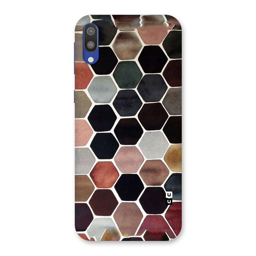 Elite Pastel Hexagons Back Case for Galaxy M10
