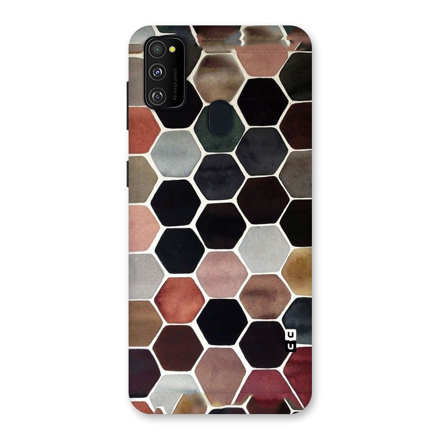 Elite Pastel Hexagons Back Case for Galaxy M30s