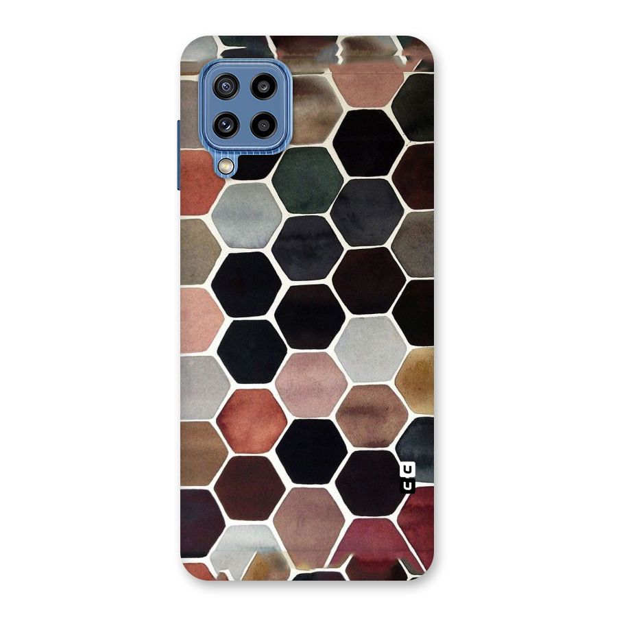 Elite Pastel Hexagons Back Case for Galaxy M32