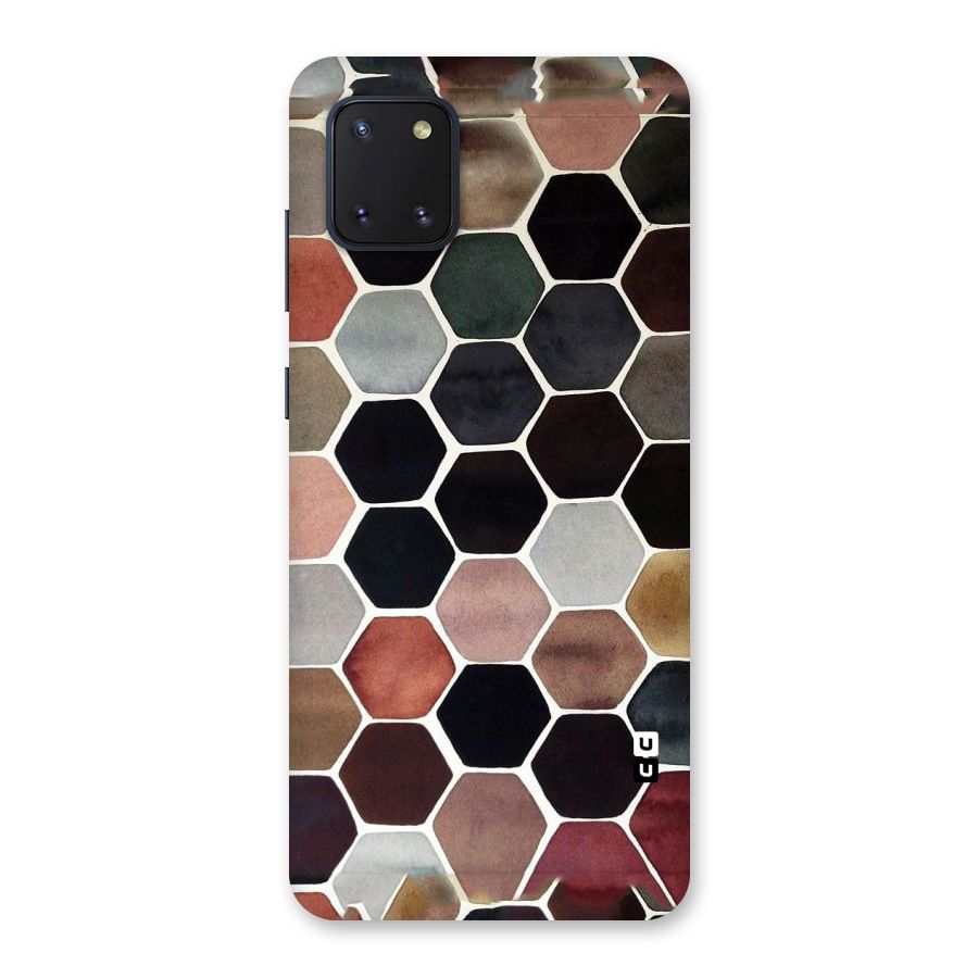 Elite Pastel Hexagons Back Case for Galaxy Note 10 Lite