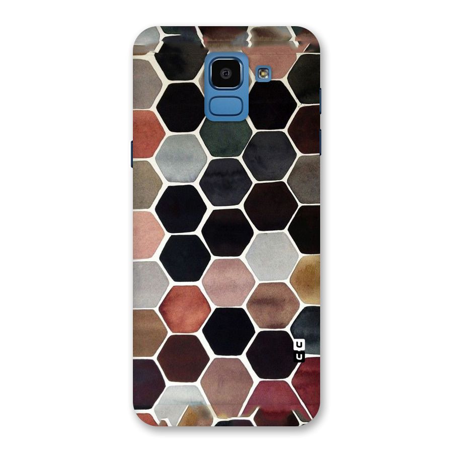 Elite Pastel Hexagons Back Case for Galaxy On6