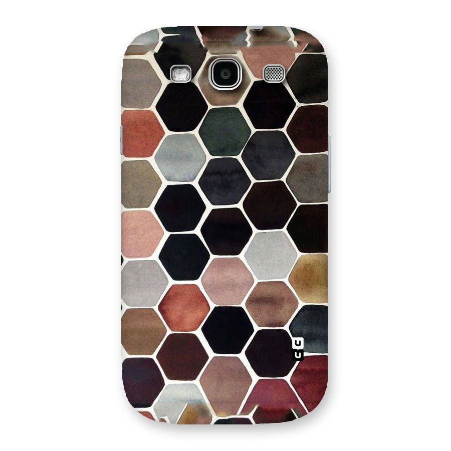 Elite Pastel Hexagons Back Case for Galaxy S3