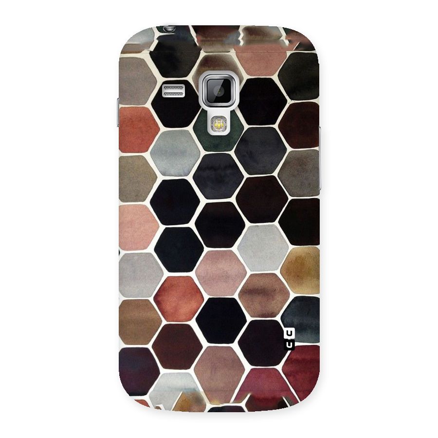 Elite Pastel Hexagons Back Case for Galaxy S Duos