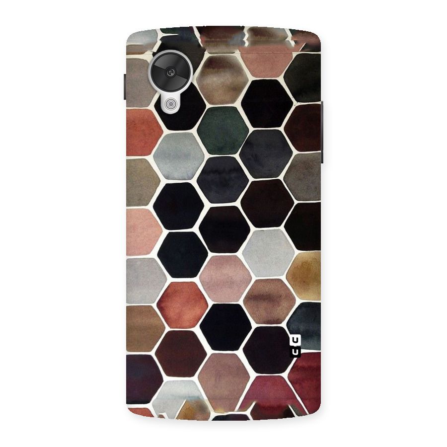 Elite Pastel Hexagons Back Case for Google Nexsus 5